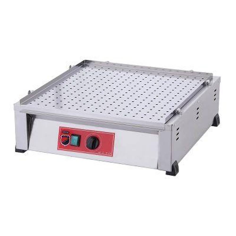 SilverInox Islak Hamburger Isıtıcı, Camsız, 55x55x20 cm