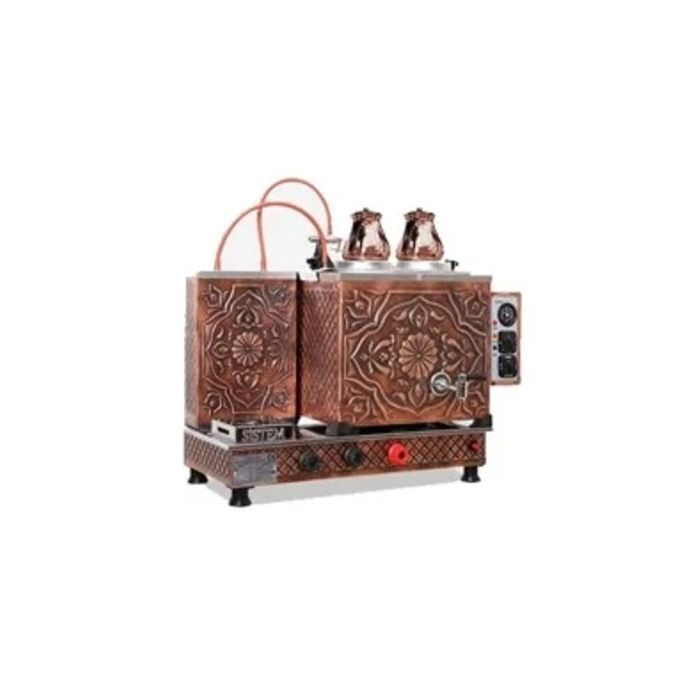 Sistem Tam Otomatik Çay Ocağı - 2 demlik